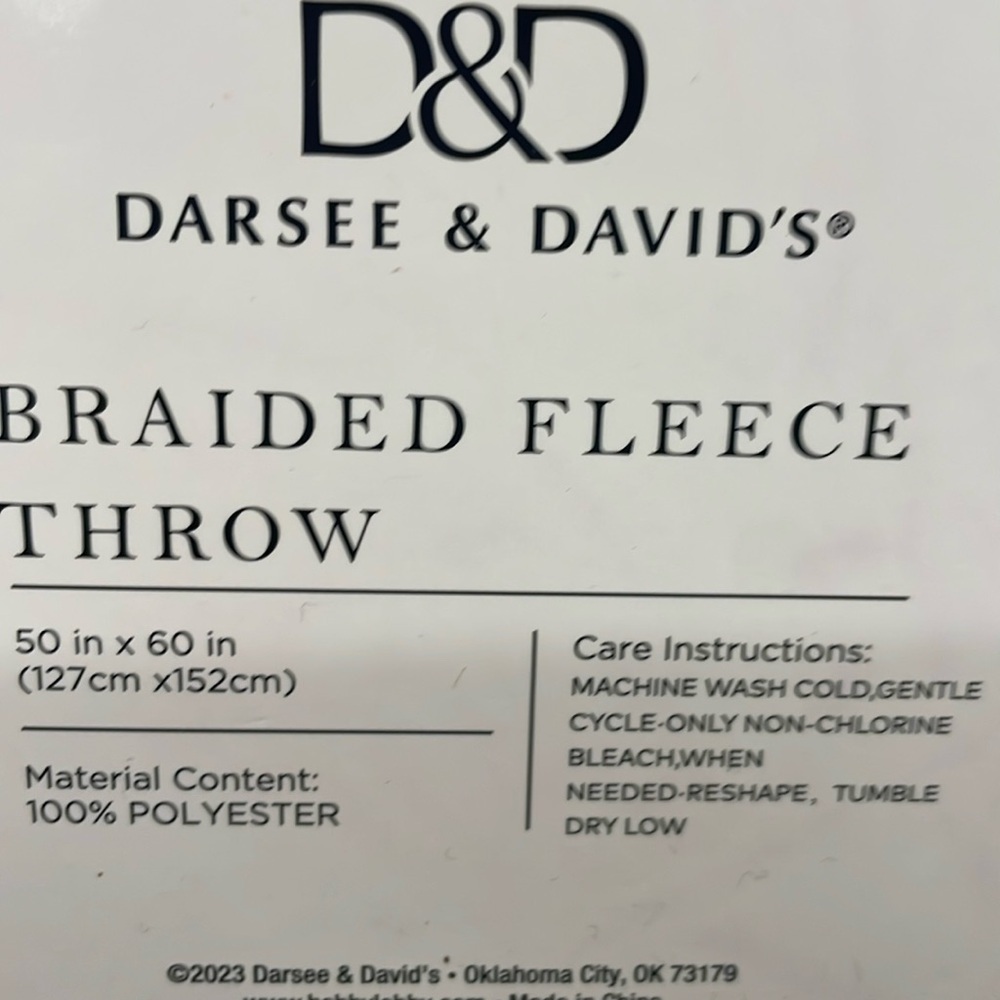 Lilac Chevron Plush Blanket - Picture 2 of 3